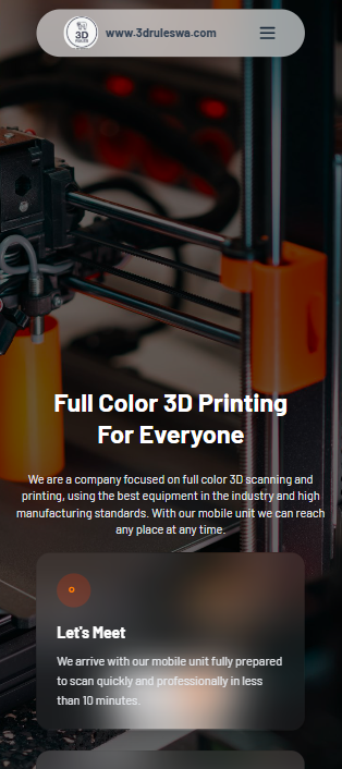 3D LandingPage