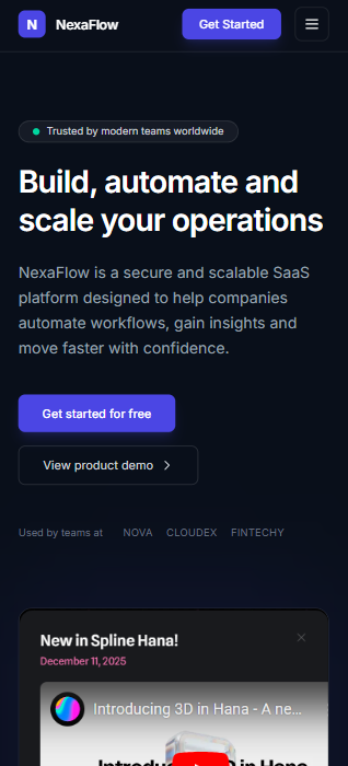 NexaFlow Saas